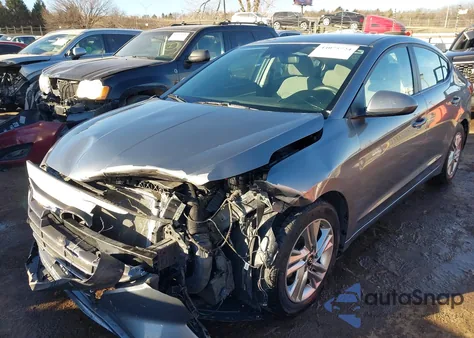 2019 Hyundai Elantra Sel z USA, uszkodzony, nr VIN KMHD84LF9KU746973